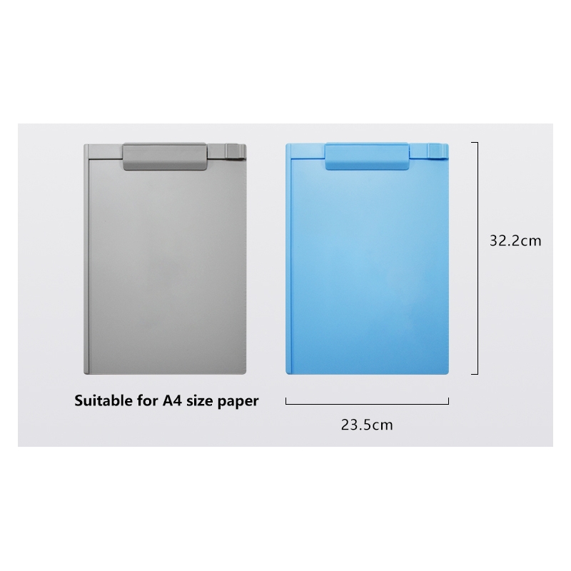 Magnetna mapa sa klipsom A4 vertikalna O+CO siva