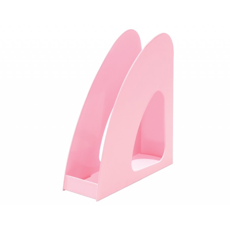Uspravni držač za dokumentaciju "RE-LOOP" pastel Han roze