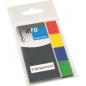 Page Marker, transparent+colour tip, 20x50mm, 4x40 listića  Info Notes