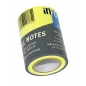 Info roll refil 60 mm x 8 m, brilliant colours Info Notes žuta