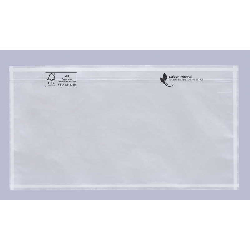 Samolepljivi džep za dokumenta Debapac DL 240x131 mm (klapna 15 mm) Debatin
