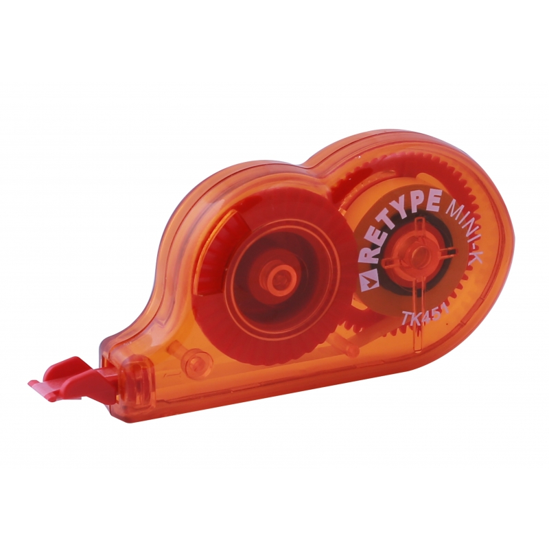 Korektor u traci Mini-K,  5 mm x 8 m, transparent Retype