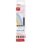 Flomasteri E-1200 1-3mm glitter , set 1/4 pastelne boje Edding sortirano
