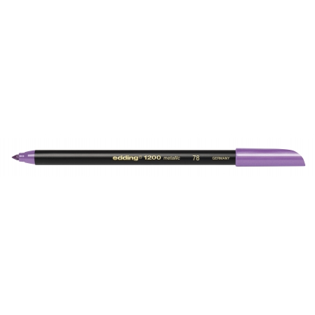 Flomasteri E-1200 1-3mm metalik Edding ljubičasta