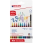 Brush flomasteri E-1340, 1-6 mm glitter set 1/10 Edding sortirano