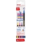 Brush flomasteri E-1340, 1-6 mm glitter set 1/4 Edding sortirano