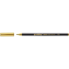 Brush flomasteri E-1340, 1-6 mm metalik Edding zlatna