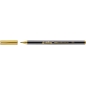 Brush flomasteri E-1340, 1-6 mm metalik Edding zlatna