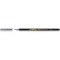 Brush flomasteri E-1340, 1-6 mm metalik Edding srebrna