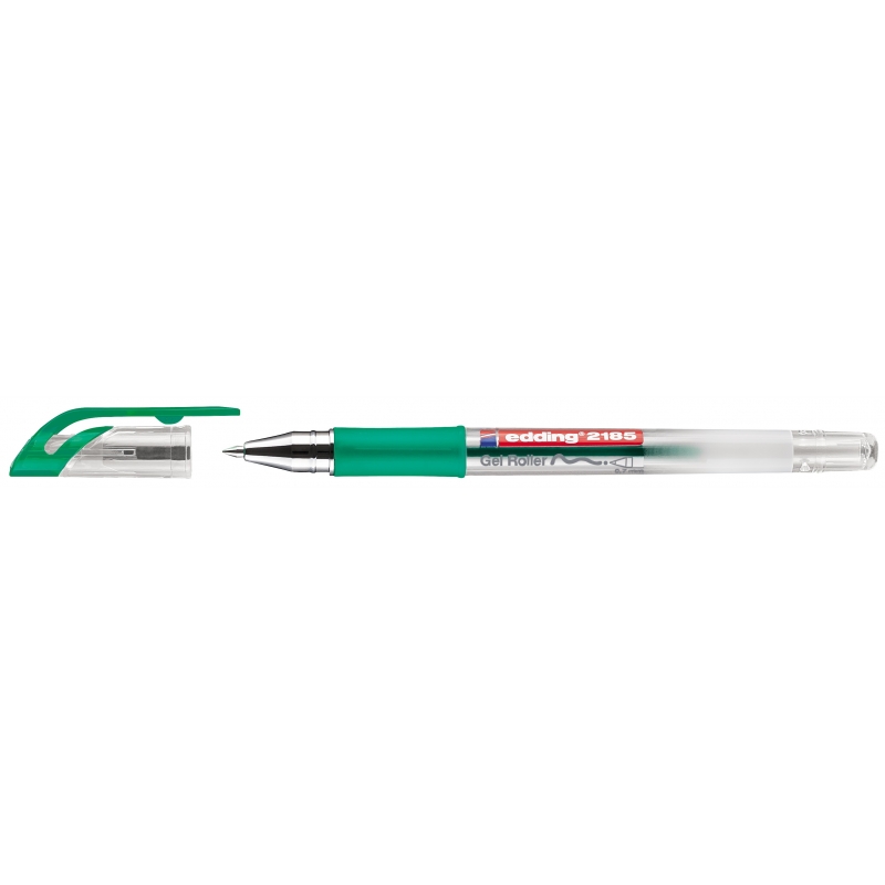 Gel roler E-2185 Crystaljelly 0,7mm Edding zelena