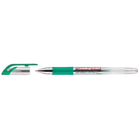 Gel roler E-2185 Crystaljelly 0,7mm Edding zelena