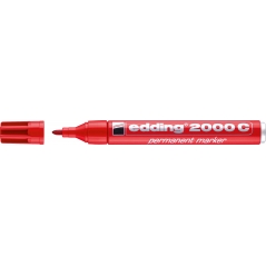 Permanent marker Edding E-2000 C 1,5-3mm Edding crvena