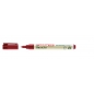 Marker permanent E-25 EcoLine 1mm, zaobljeni Edding crvena