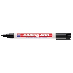 Marker permanent E-400 1mm Edding crna