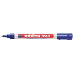 Marker permanent E-404 0,75mm Edding plava