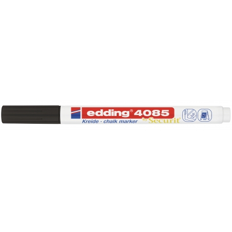 Marker za staklo CHALK MARKER E-4085 1-2mm standard Edding crna