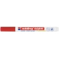 Marker za staklo CHALK MARKER E-4085 1-2mm standard Edding crvena