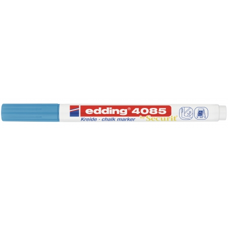 Marker za staklo CHALK MARKER E-4085 1-2mm standard Edding svetlo plava