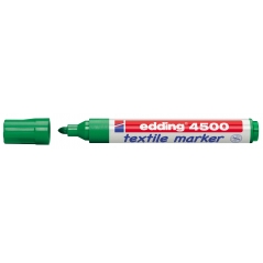 Vodootporni marker T-SHIRT E-4500 2-3mm Edding zelena