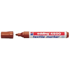 Vodootporni marker T-SHIRT E-4500 2-3mm Edding braon