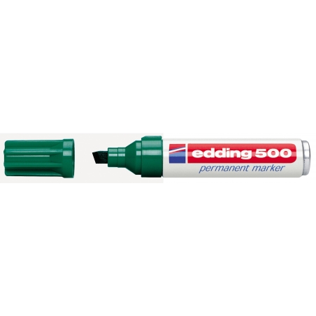 Marker permanent E-500 2-7mm Edding zelena