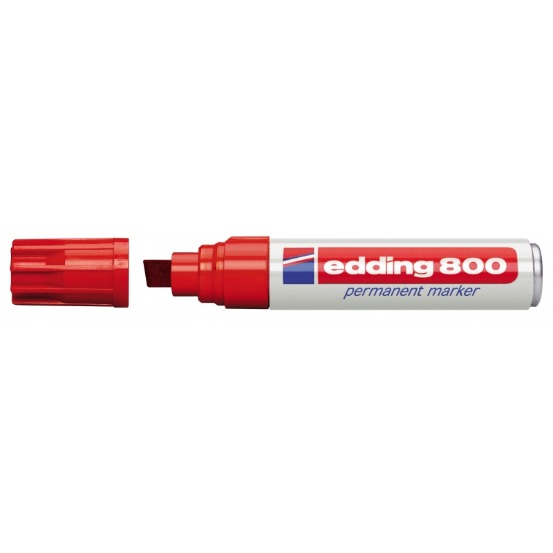 Permanent marker Edding E-800 4-12mm Edding crvena