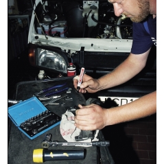 Industrijski permanent marker E-8300 1,5-3mm Edding crvena