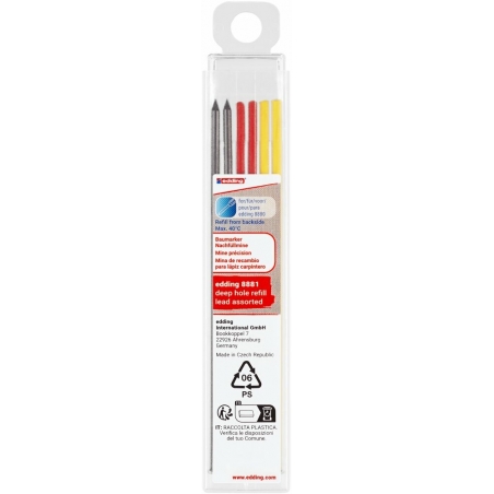 Refil za E-8880 1/6, 2 x 3 boje Edding
