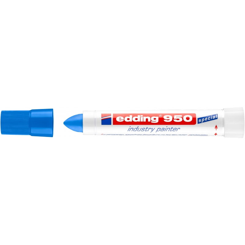 Marker industry painter E-950 10mm Edding plava