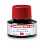 Refil za permanent markere E-MTK 25, 25ml Edding crvena