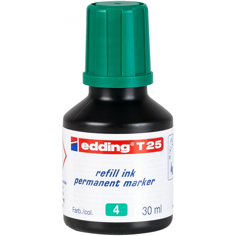 Refil za markere E-T25, 30ml Edding zelena