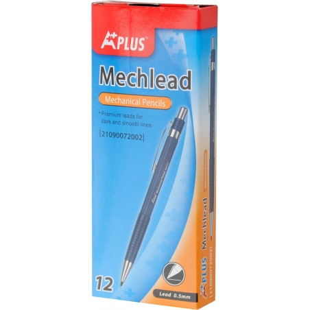 Tehnička olovka 0,5  PMB0200, sa metalnim vrhom i zaštitnim vrhom A Plus plava