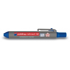 Marker za belu tablu E-12 Retract 1,5-3mm Edding plava