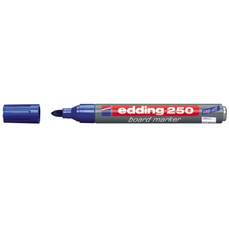 Marker za belu tablu 250 1,5-3mm, cap-off Edding plava