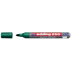 Marker za belu tablu 250 1,5-3mm, cap-off Edding zelena