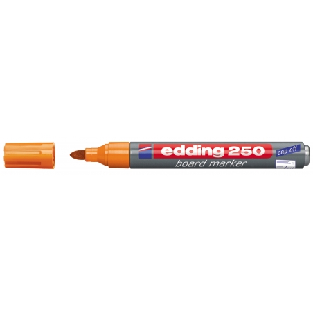 Marker za belu tablu 250 1,5-3mm, cap-off Edding narandžasta