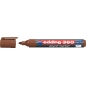 Marker za belu tablu 360 1,5-3mm, zaobljeni Edding braon