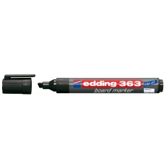 Marker za belu tablu 363 1-5mm, kosi vrh Edding crna