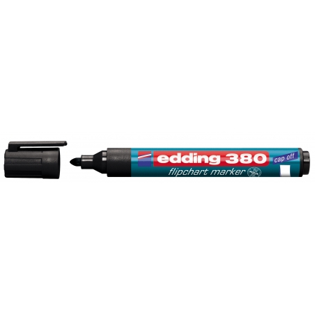 Flipchart marker 380 1,5-3mm, zaobljeni Edding crna