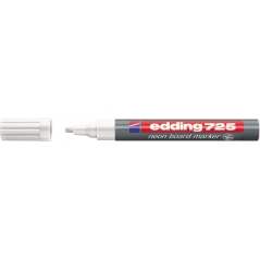 Marker za belu tablu 725 NEON 2-5mm Edding bela