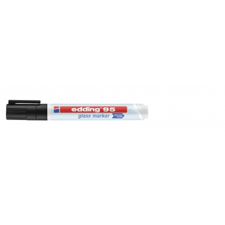 Marker za staklenu tablu E-95 1,5-3mm, zaobljeni Edding crna