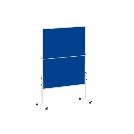 Tabla za moderaciju od filca, obostrana, preklopiva 150x120cm, MAUL "solid" MAUL siva