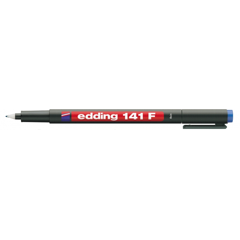 OHP permanent marker 0,6mm 141F Edding plava