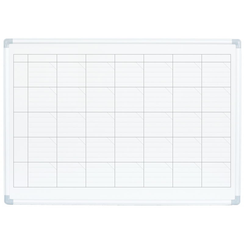 Mesečna planer tabla 60x90 cm / sedmodnevna radna nedelja Noki