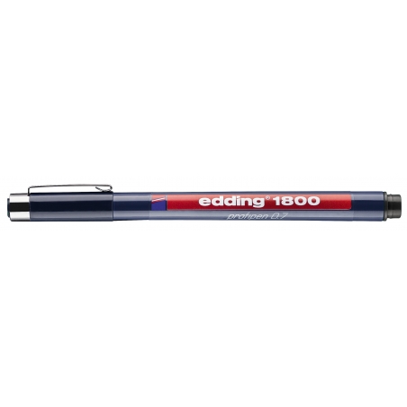 Drawliner E-1800 0,7mm Edding crna