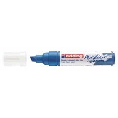 Akrilni marker E-5000 broad 5-10mm kosi vrh Edding plava
