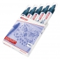 Akrilni marker E-5000 broad 5-10mm kosi vrh Edding tamno plava