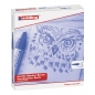 Akrilni marker E-5000 broad 5-10mm kosi vrh Edding borovnica