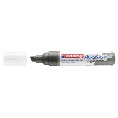Akrilni marker E-5000 broad 5-10mm kosi vrh Edding antracit