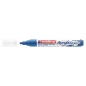 Akrilni marker E-5100 medium 2-3mm obli vrh Edding plava